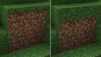 BetterGrass Without/With