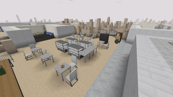 There is a place to eat