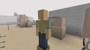 Employee at work
