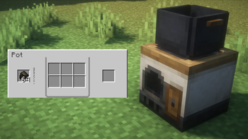 Stove With Pot