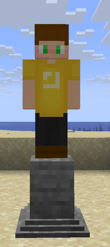 Stamsite Statue and Statue Holder