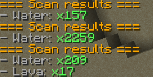Liquid Scanner Chat Message