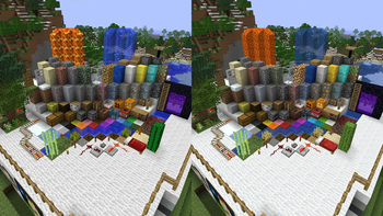 Beta 1.7.3 Texture Pack Showcase