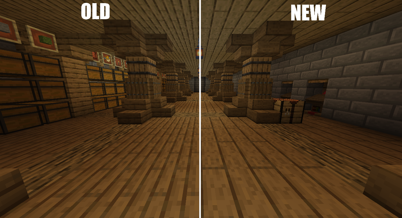Old vs New (Spruce) Planks