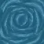 Top of blue ancient debris