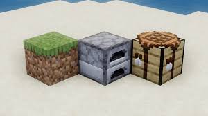 3D Crafting Table & Furnaces