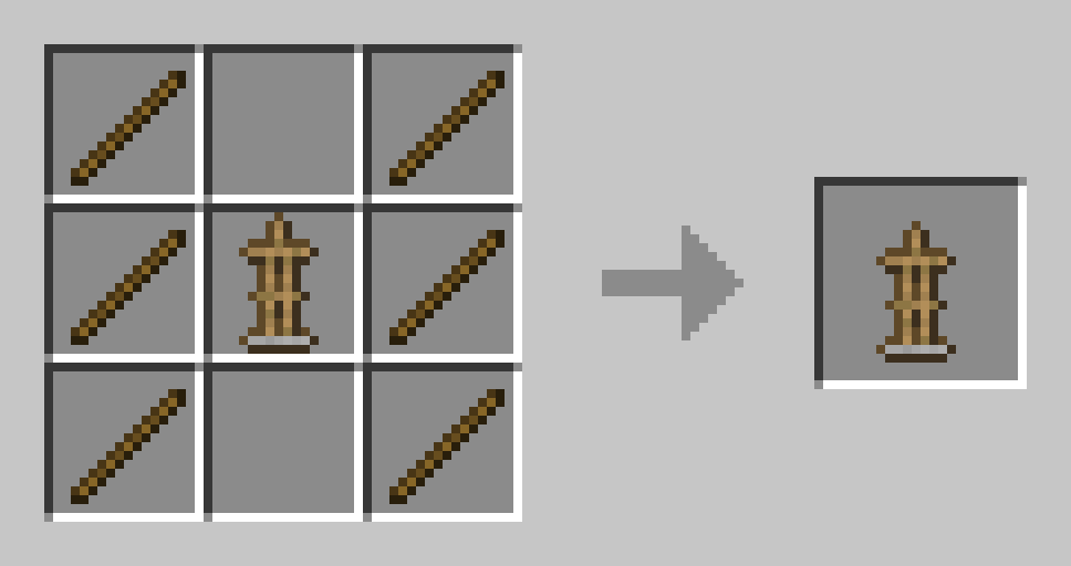 Small Armed Armor Stand Recipe
