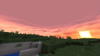 Custom Sunset Sky (1.8.9)