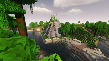 A Jungle Temple