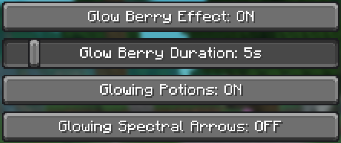 Options you can change
