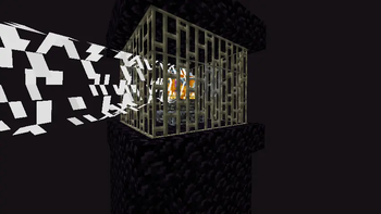 Reinforced end crystal cage