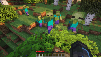 Zombie horde - hardmode 
