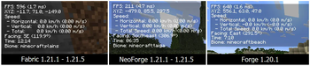 Compact F3 - GUI Comparison