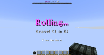 Gacha rolling system