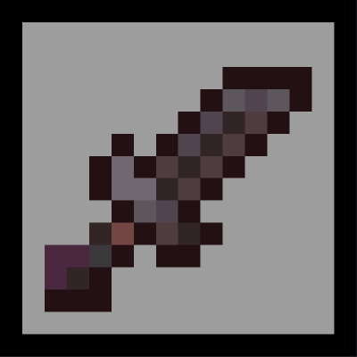 The swords and corresponding tools for my resource pack in the