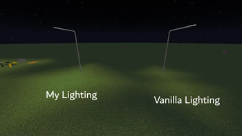 My Lighting vs Regular Lighting