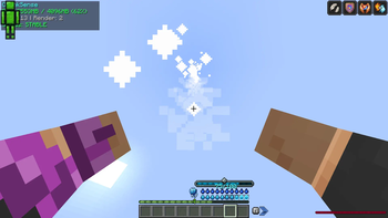 start of the game (u cant get damage btw)