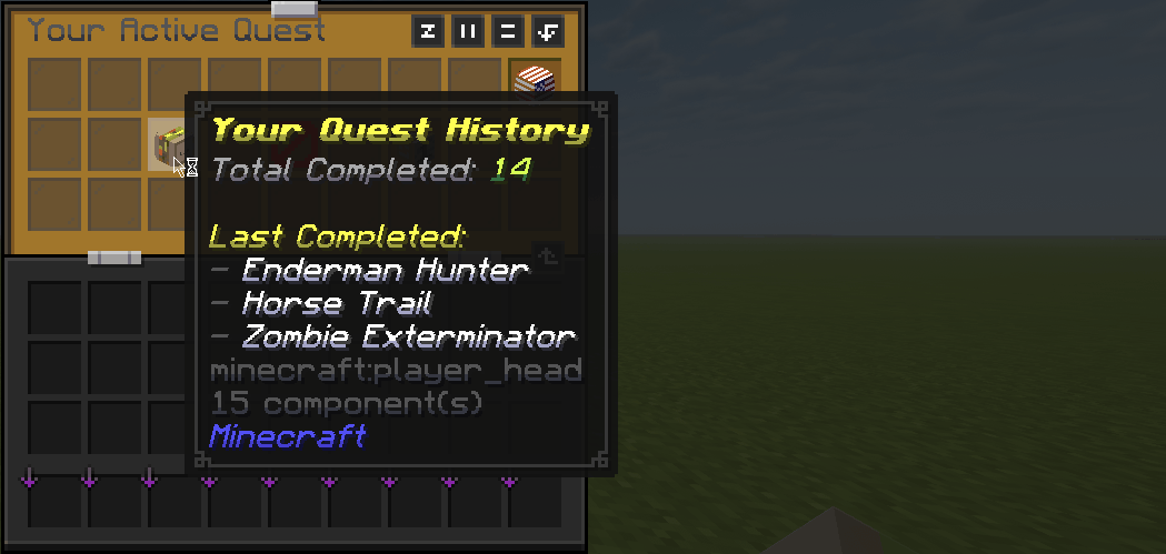 Quest Menu