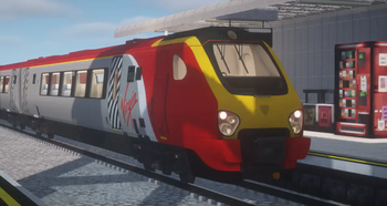 Virgin Class 221 Exterior