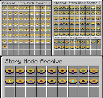 Minecraft Story Mode Discs