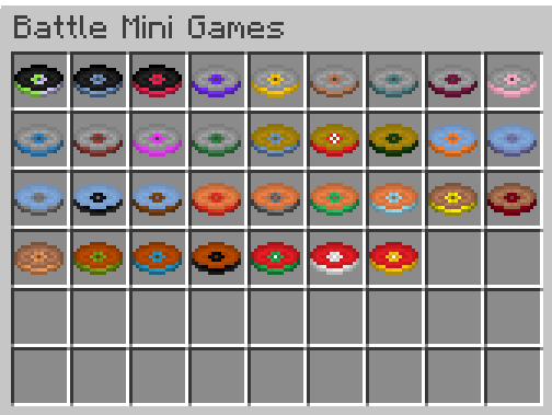 Battle Mini Game Discs