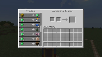 Possible Trade Screen