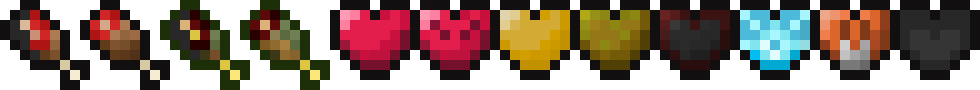 Hearts and hungerbar