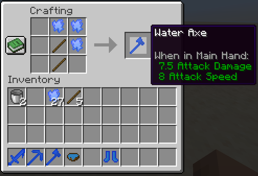 Water Axe
