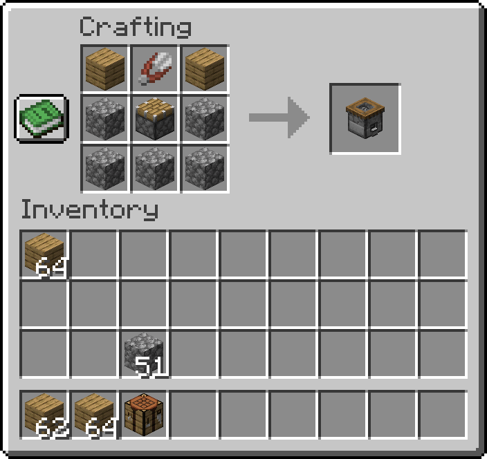 Crafting Recipe