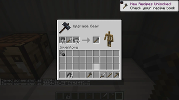 Steel shovel recipe