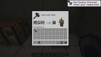 Steel leggings recipe