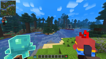 Glow Squid & Parrot
