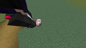 Bocchi in Minecraft