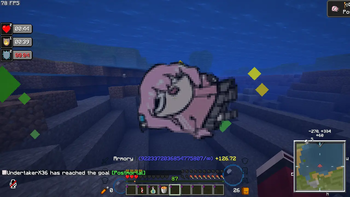 Bocchi in Minecraft