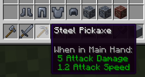 Renames all diamond stuff to "Steel".