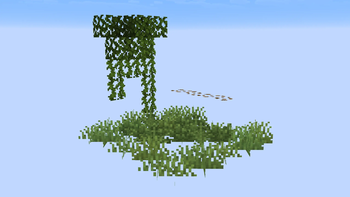 Vines, Dark Oak Leaves, Leaf Litter (Simple Foliage)