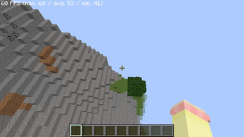 Performance in a singleplayer world (lowest possible settings)