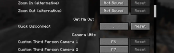 Controls Screen