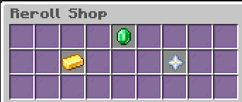 Reroll shop