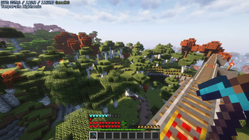 It also works with modded biomes