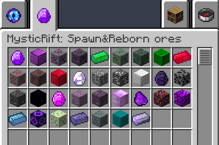 Needed ores.