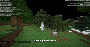 Spawn points check