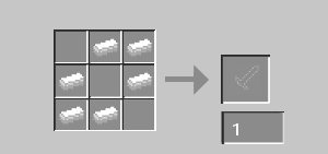 Sword Template Recipe