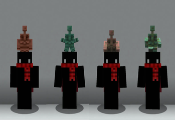 Wearable Copper Golems