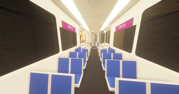Interior (front, facing backwards)