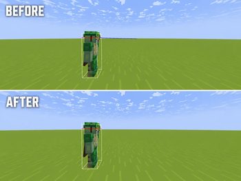No Hitbox Eye Line | Before vs After
