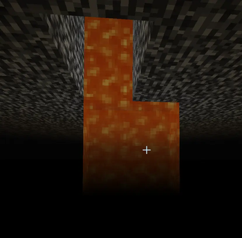 Fluid in void