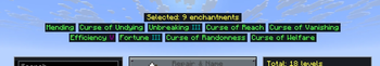 Selected Enchants Stacking