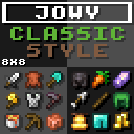 JoWY's 8x8 Classic Style Items