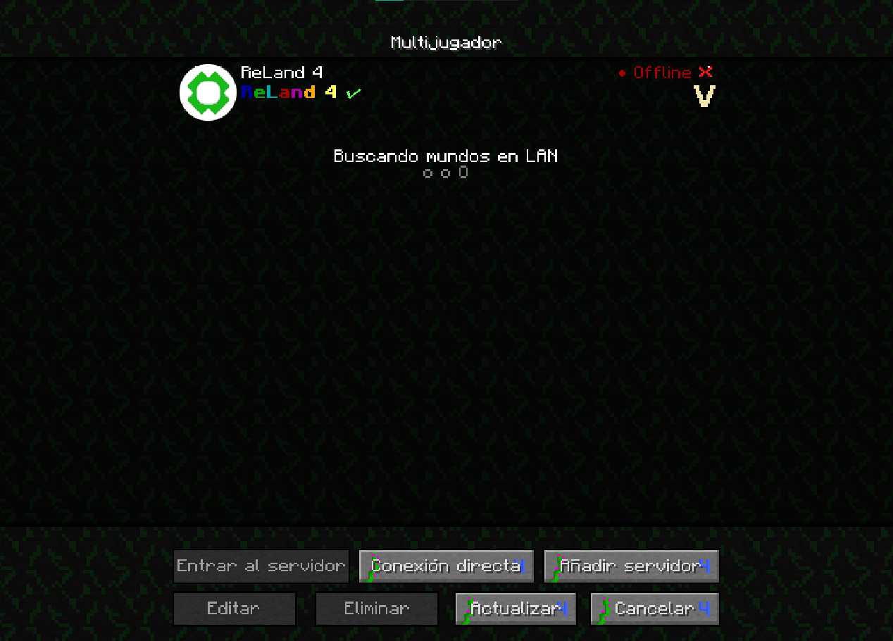Multiplayer Menu